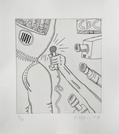Gravure Haring - The Valley (1)