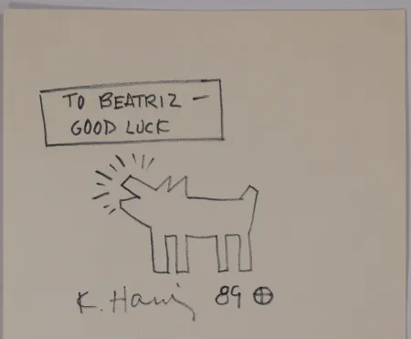 Aucune Technique Haring - Untitled