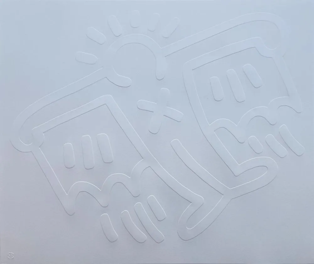 Aucune Technique Haring - White Icons (D) - X-Man