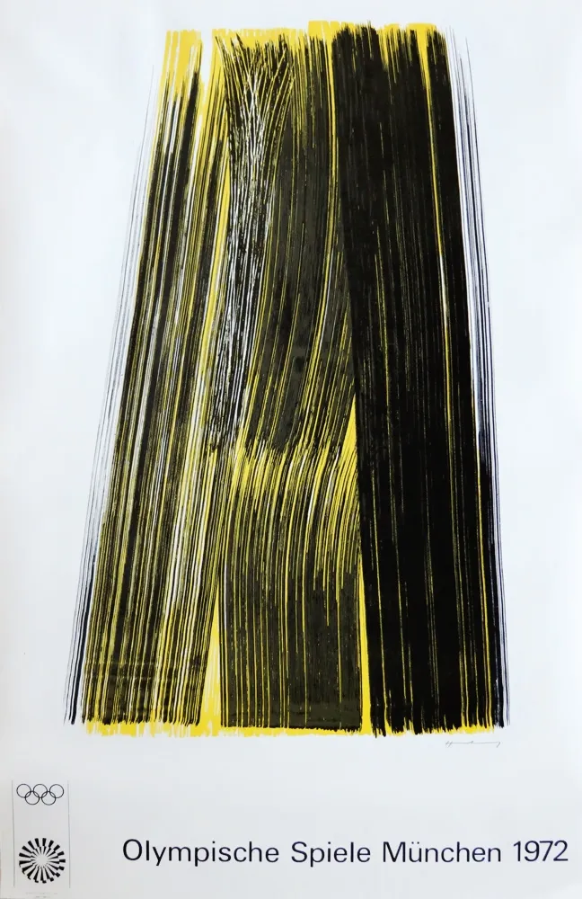 Affiche Hartung - Jeux Olympiques