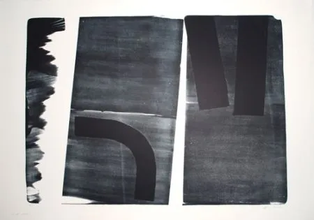 Lithographie Hartung - L-15-1974 