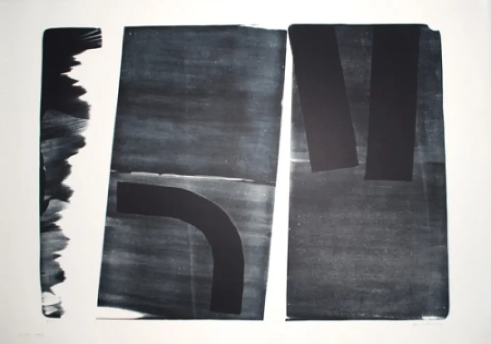 Lithographie Hartung - L-15-1974 