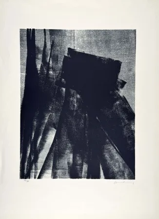 Lithographie Hartung - L 1977-4 