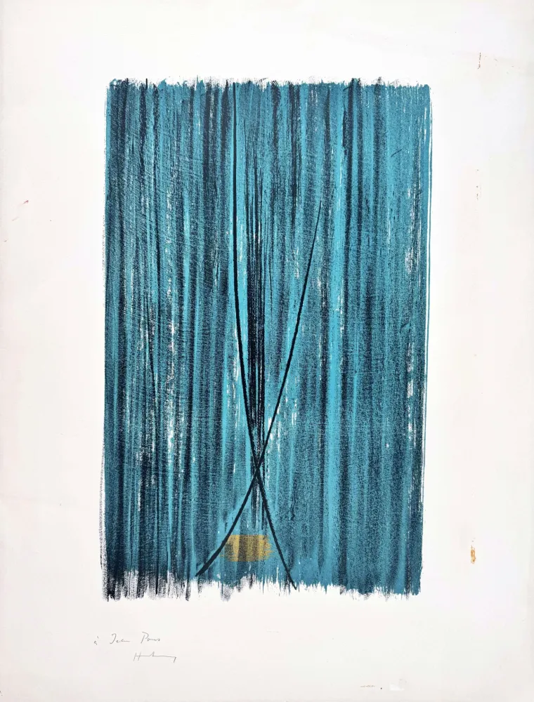 Lithographie Hartung - L 20 