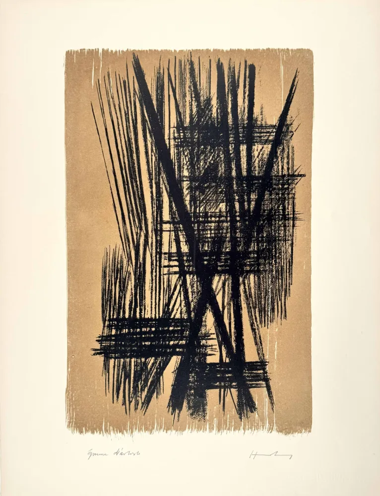 Lithographie Hartung - L 27 