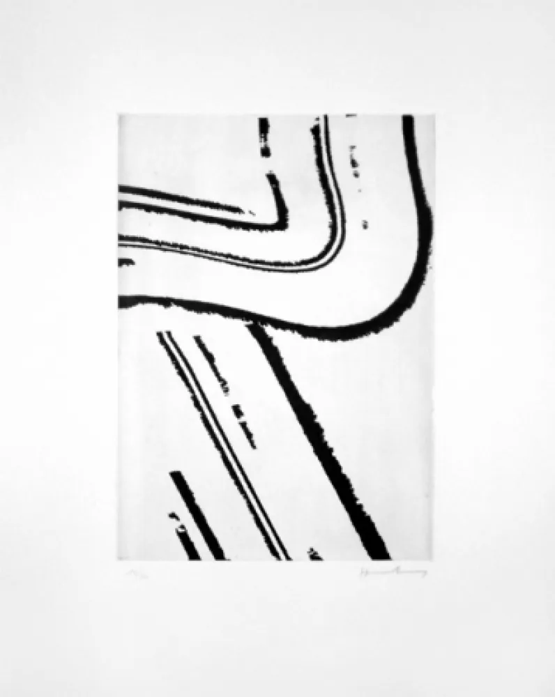 Eau-Forte Hartung - Untitled