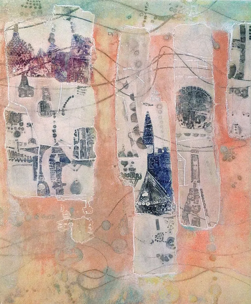 Gravure Hasegawa - Au cours de la vie 