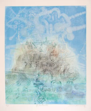 Eau-Forte Hasegawa - Ile enchantée