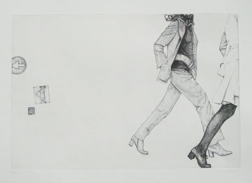 Eau-Forte Häsler - Titre inconnu