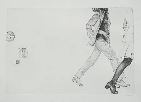 Eau-Forte Häsler - Titre inconnu