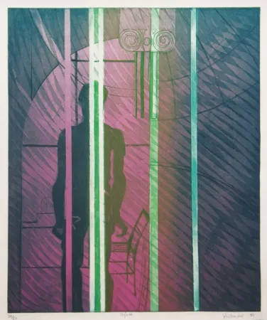 Eau-Forte Hayter - Figure