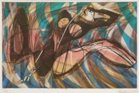 Eau-Forte Hayter - L'Escoutay