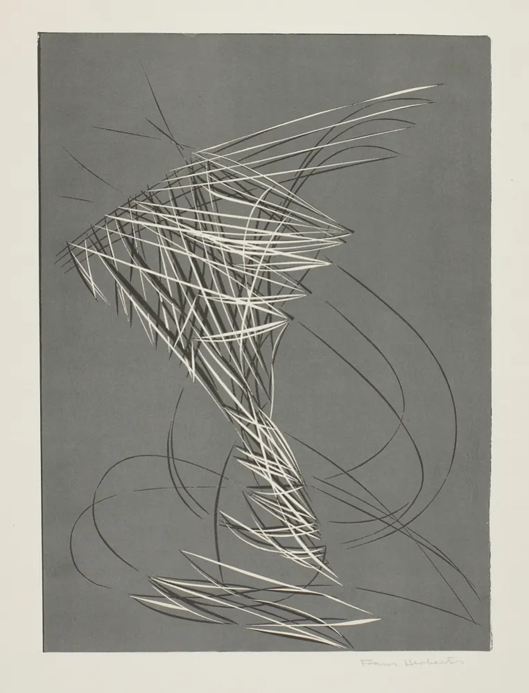 Linogravure Herberth - Untitled