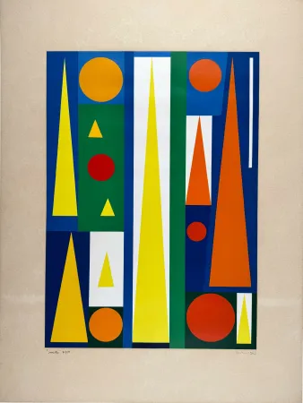 Sérigraphie Herbin - Midi 