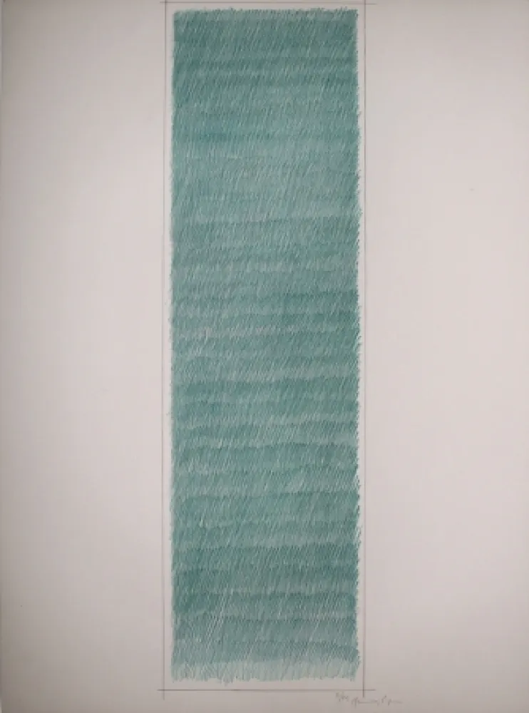 Lithographie Hernandez Pijuan - Cartel avant la lettre de las exposiciones Galeria Joan Prats y Galeria Ciento