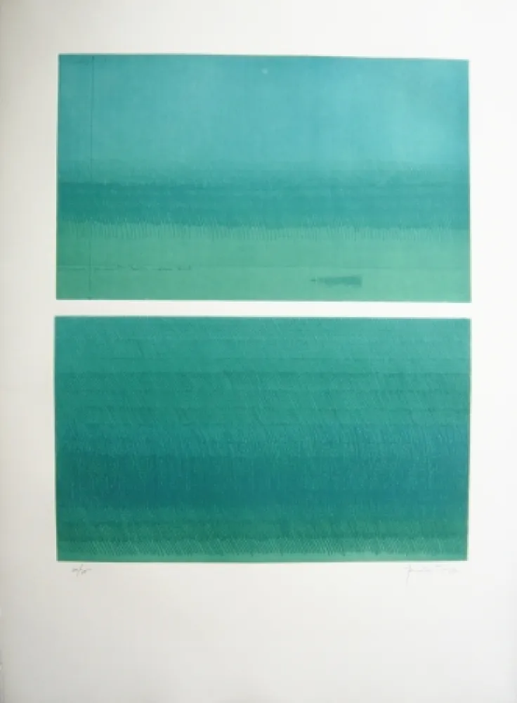 Gravure Hernandez Pijuan - Doble paisatge