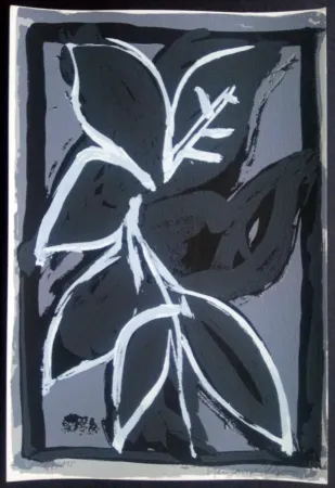 Sérigraphie Hernandez Pijuan - Hojas Sueltas