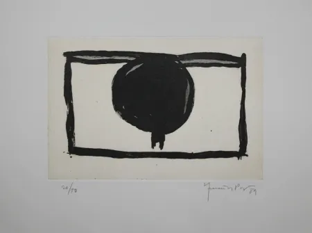 Aquatinte Hernandez Pijuan - La morera