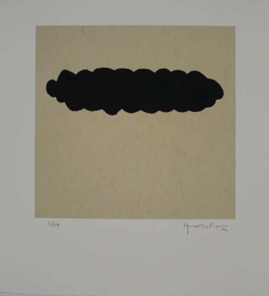 Aquatinte Hernandez Pijuan - Núvols II