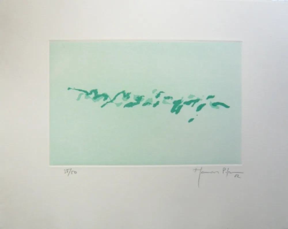 Gravure Hernandez Pijuan - PJ6