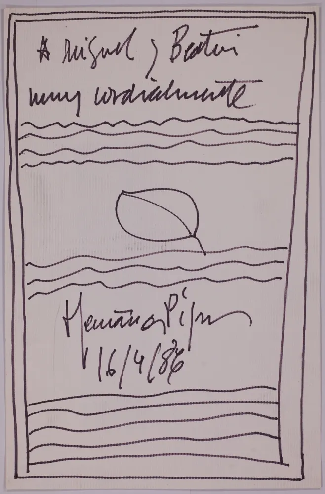 Aucune Technique Hernandez Pijuan - Untitled