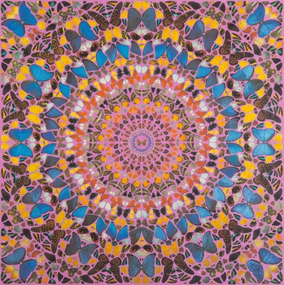 Sérigraphie Hirst - Cathedral Print, Palais des Papes