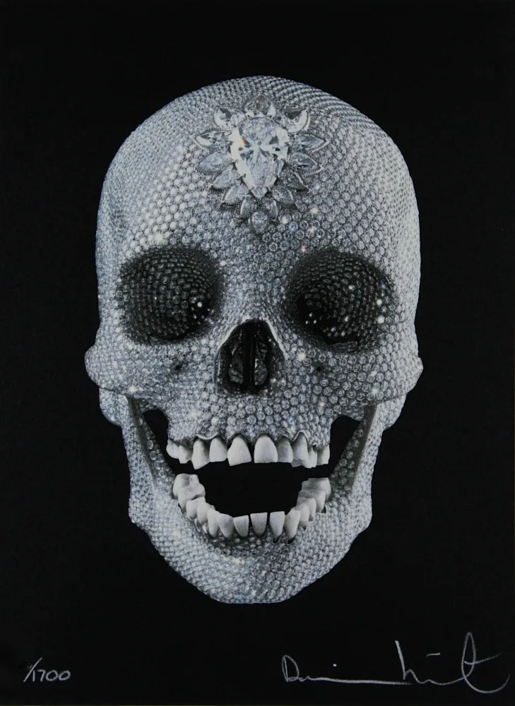 Sérigraphie Hirst - For the Love of God, Believe