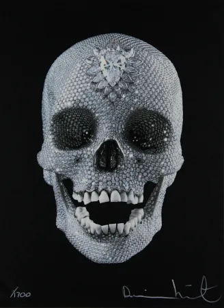 Sérigraphie Hirst - For the Love of God, Believe