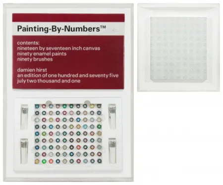 Multiple Hirst - Painting by Numbers