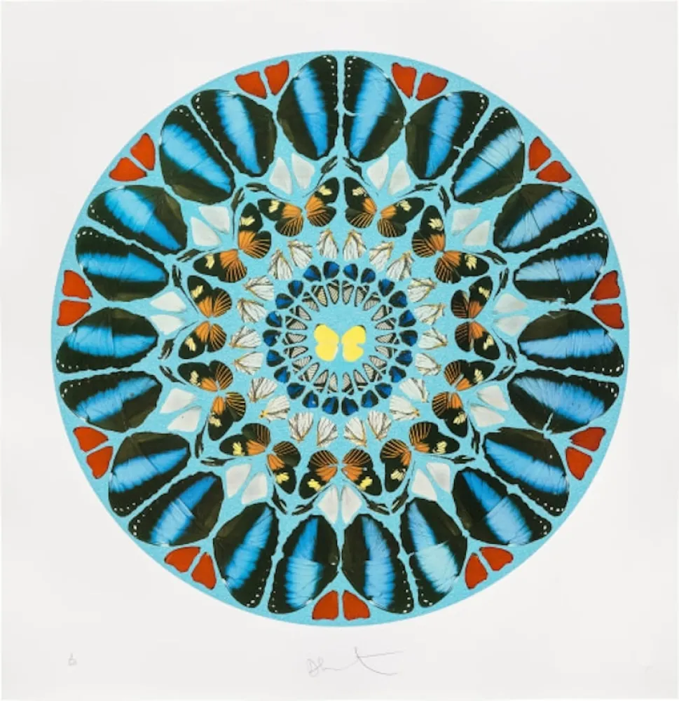 Sérigraphie Hirst - Psalm: Ad te, Domine, levavi