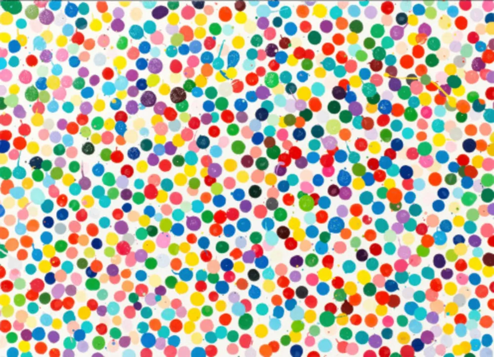 Multiple Hirst - The Currency Unique Painting