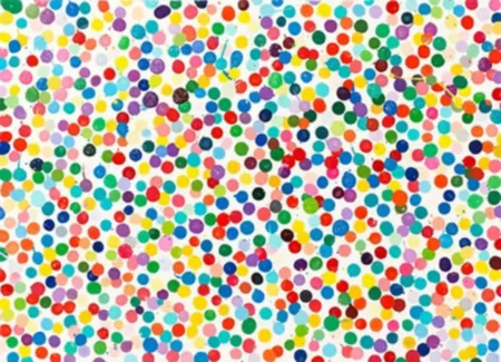 Multiple Hirst - The Currency Unique Painting