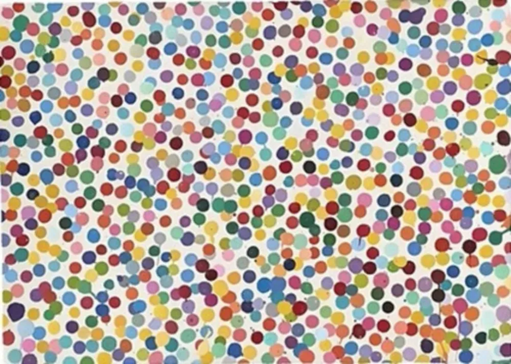 Multiple Hirst - The Currency Unique Painting, Better Hold Your Nose