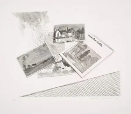 Eau-Forte Et Aquatinte Hockney - For John Constable