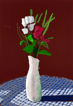 Estampe Numérique Hockney - The first one