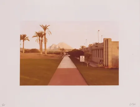 Photographie Hockney - Untitled (Tennis Centre)
