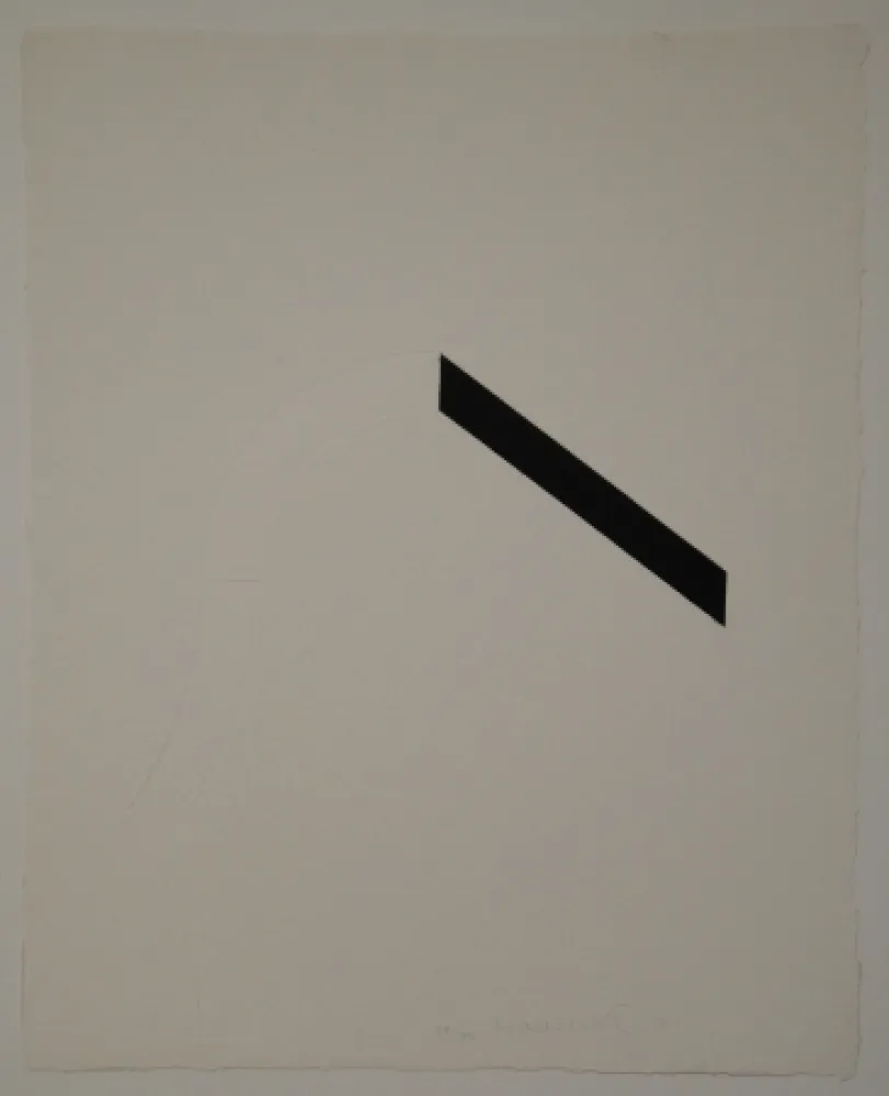 Aquatinte Honegger - Structures II