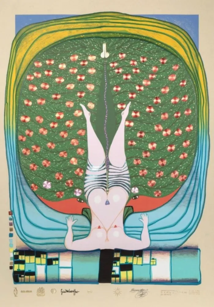 Multiple Hundertwasser - Homage To Schroder – Sonnenstern