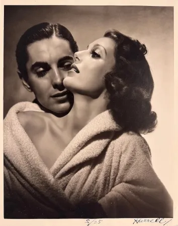 Photographie Hurrell - Tyrone Power & Loretta Young