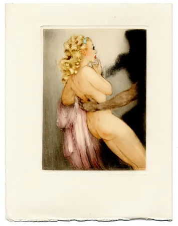 Livre Illustré Icart - La Fontaine. LES AMOURS DE PSYCHÉ ET DE CUPIDON. 22 gravures + suite complète.