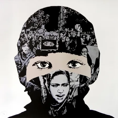 Sérigraphie Icy And Sot - Rebellion (main edition)