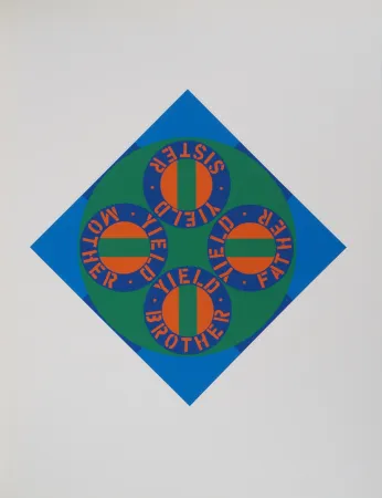 Sérigraphie Indiana - American Dream Family, Yield Brother