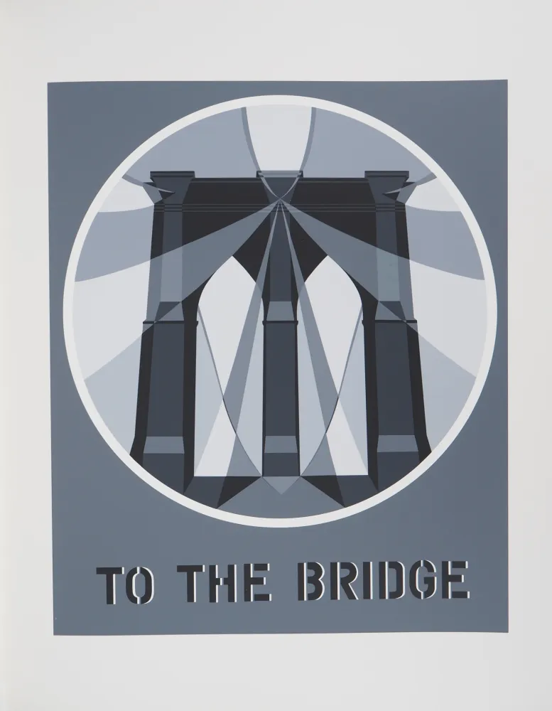 Sérigraphie Indiana - American Dream : To The Bridge