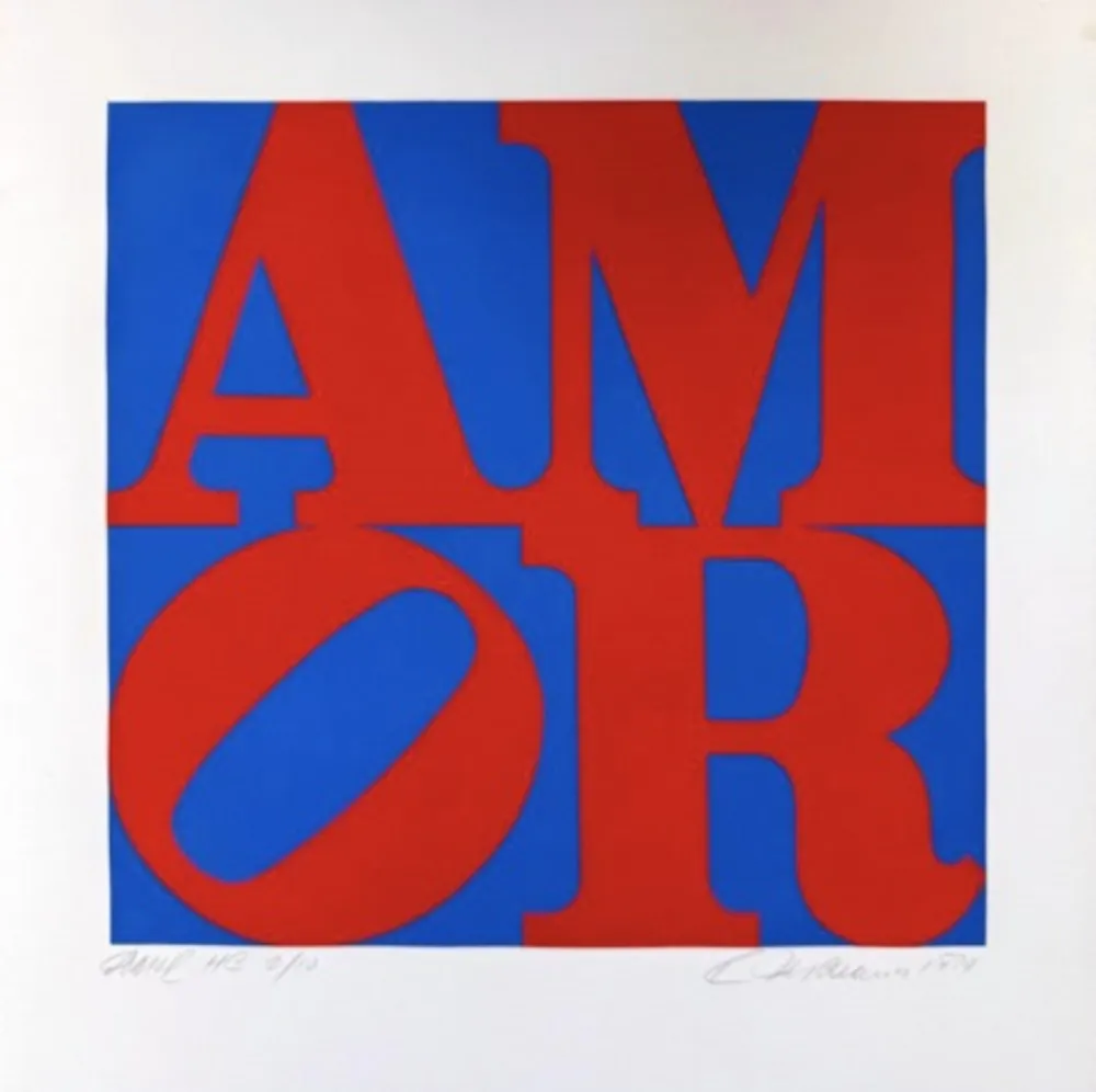 Eau-Forte Et Aquatinte Indiana - AMOR