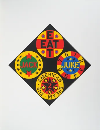 Sérigraphie Indiana - Black Diamond American Dream