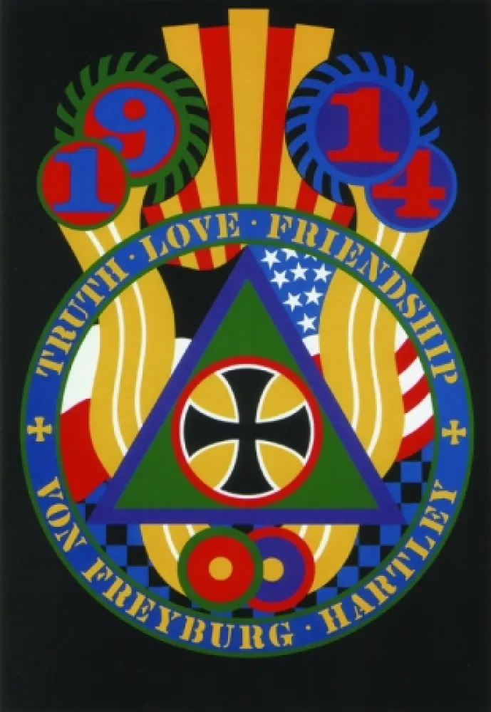 Sérigraphie Indiana - KVF V, from The Hartley Elegies