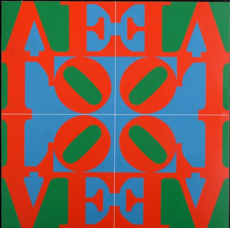Sérigraphie Indiana - Love, 1967