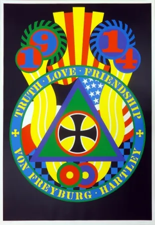 Sérigraphie Indiana - The Hartley Elegies: Berlin Series, KvF V, 1990