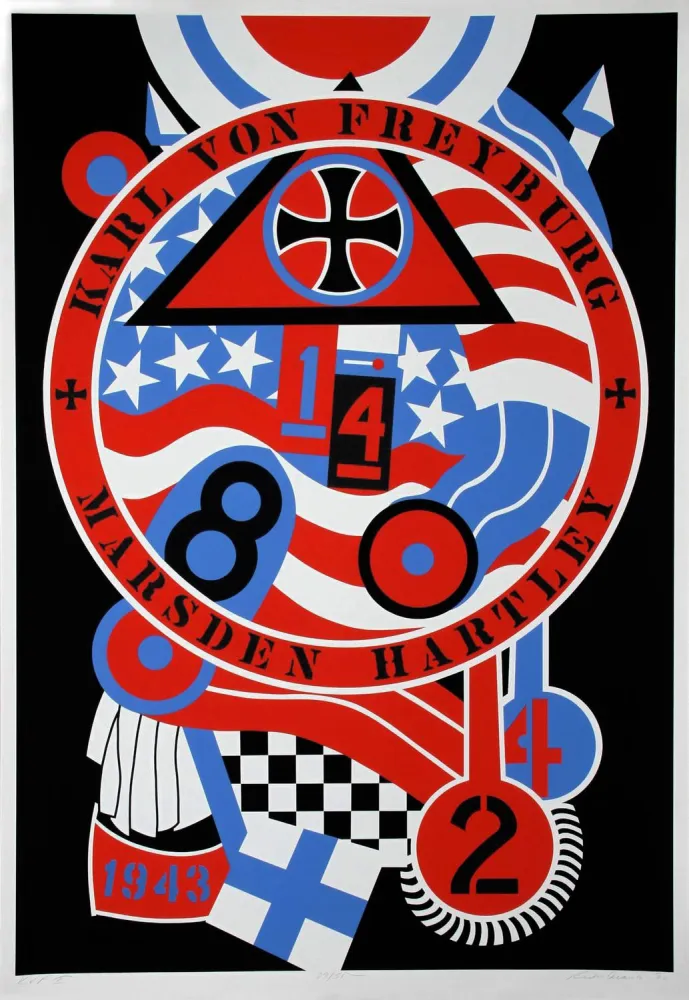 Sérigraphie Indiana - THE HARTLEY ELEGIES - KvF II