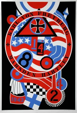 Sérigraphie Indiana - THE HARTLEY ELEGIES - KvF II